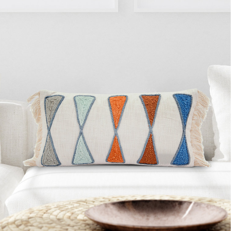 Orange lumbar online pillows